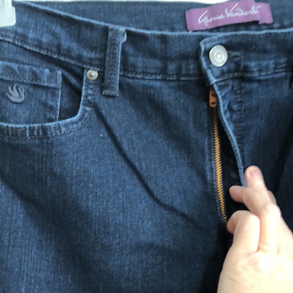 Gloria Vanderbilt High Waist Blue Amanda Jeans size 10 - Picture 4 of 8